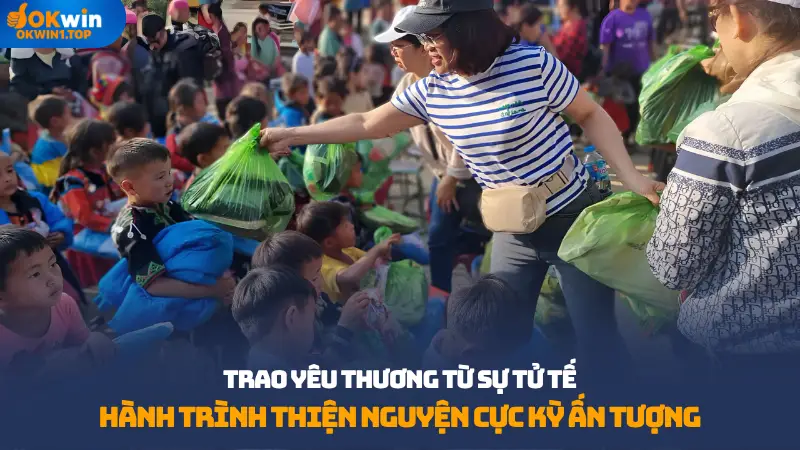 Trao yêu thương từ sự tử tế l
